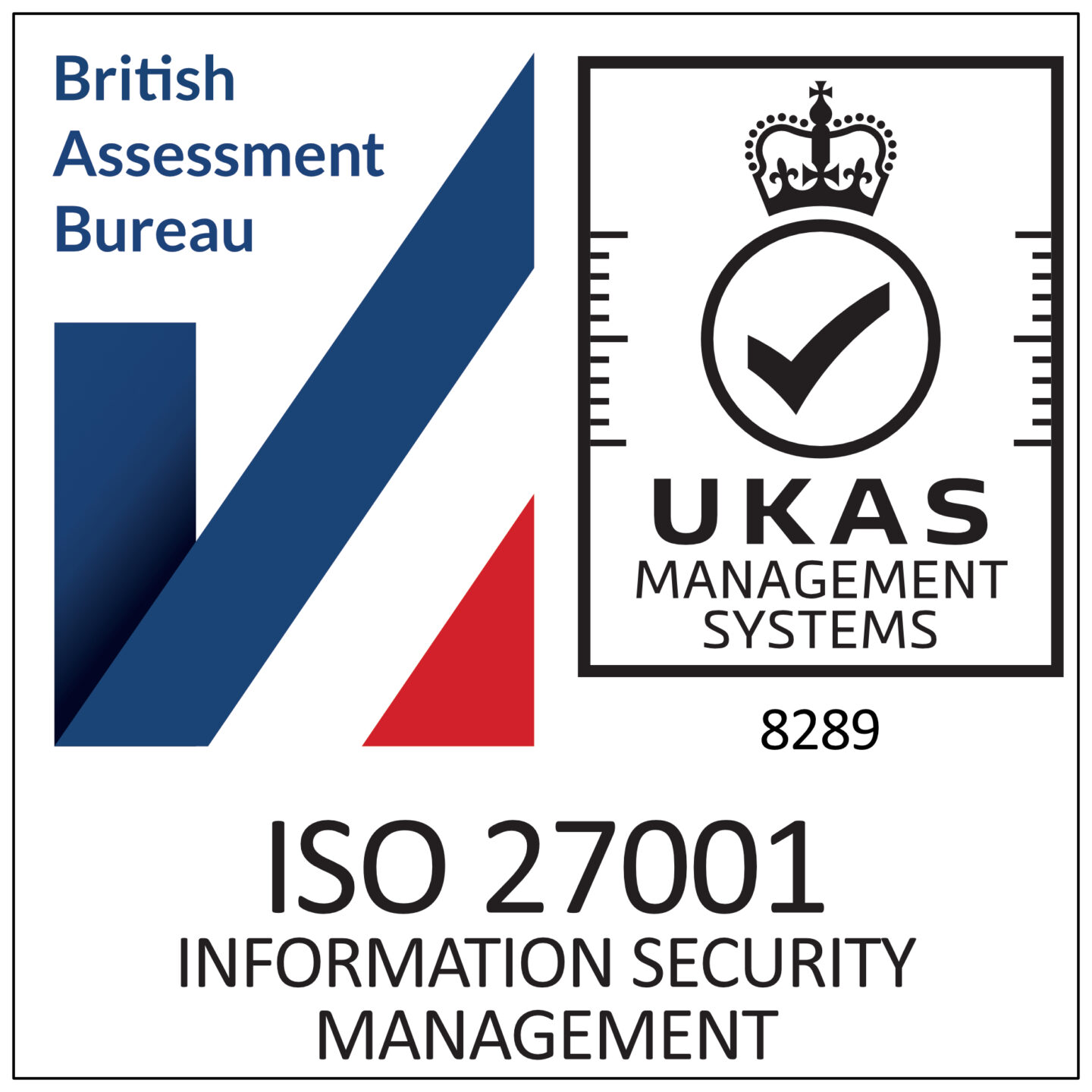 ISO 27001 Accredited