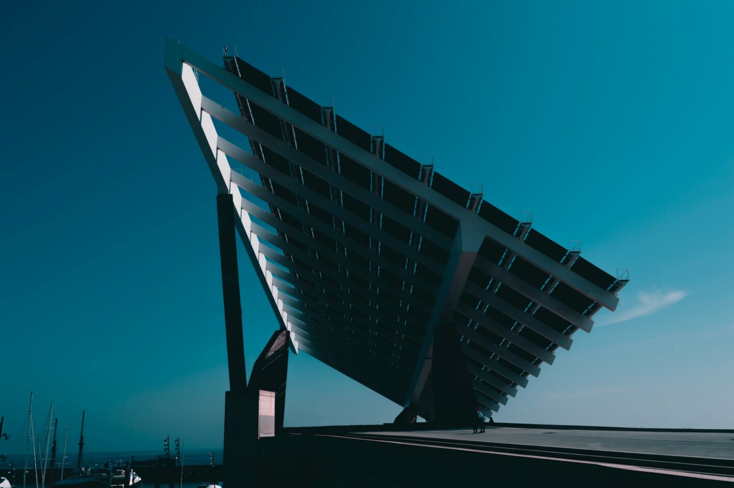 Black and Silver Solar Panel in Barcelona