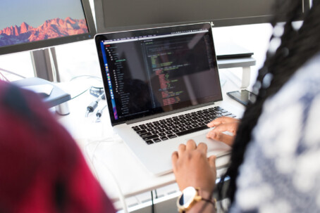 View Walr Announces ISO 27001 Certification Woman working at a laptop