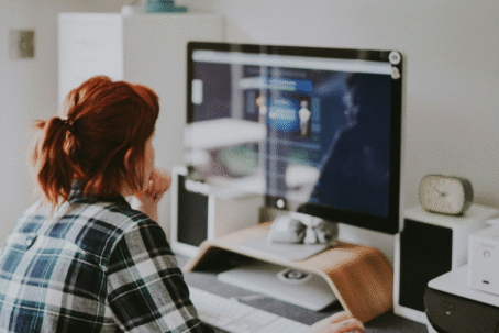 View Digging Deep into the Data: A Guide to Statistical Analysis with Dig Person working at laptop