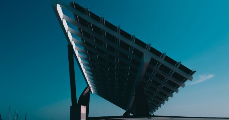 Black and Silver Solar Panel in Barcelona